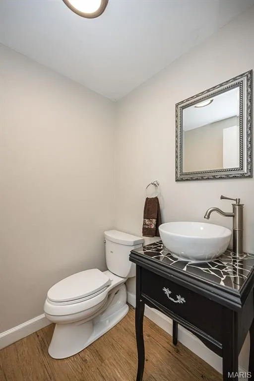 Half bath lower level — 5935 Lafayette Drive, Weldon Spring, MO 63304