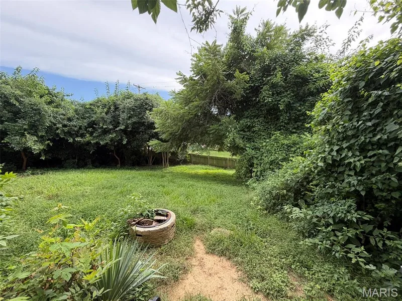 Deep fenced backyard — 2701 Headland Drive, St Charles, MO 63301