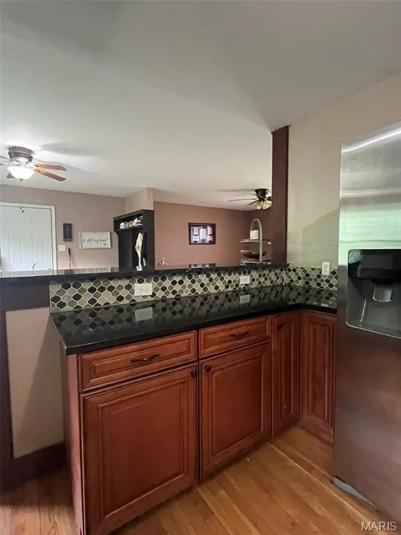 Kitchen open to dining and living rooms — 2701 Headland Drive, St Charles, MO 63301