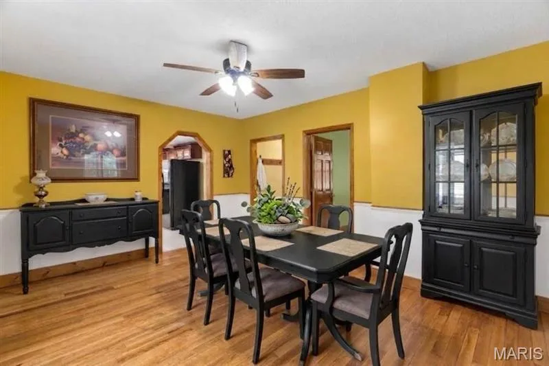 Virtually Staged Dining Room — 2365 Saint Paul Road, St Paul, MO 63366