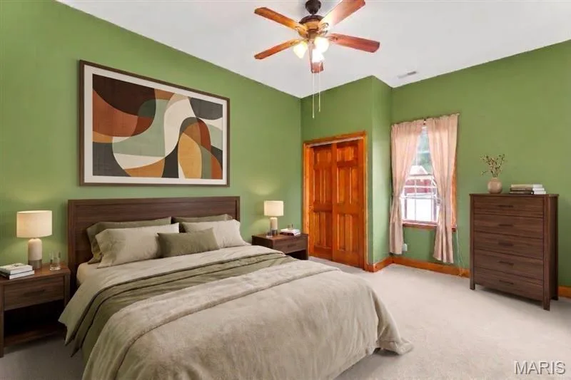 Virtually Staged Third Bedroom — 2365 Saint Paul Road, St Paul, MO 63366