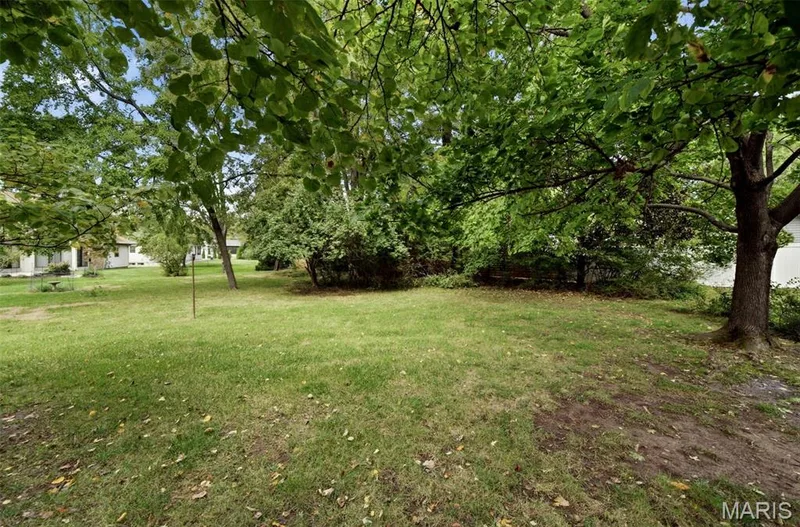 Generously sized, flat back yard — 2176 Parasol Drive, Chesterfield, MO 63017