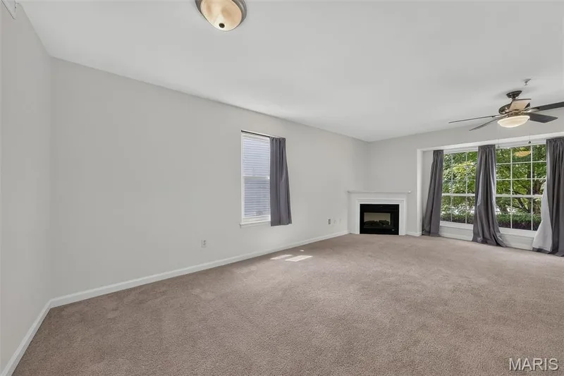 Electric fireplace, amazing windows. — 101 Timber Creek Drive, O'Fallon, MO 63368