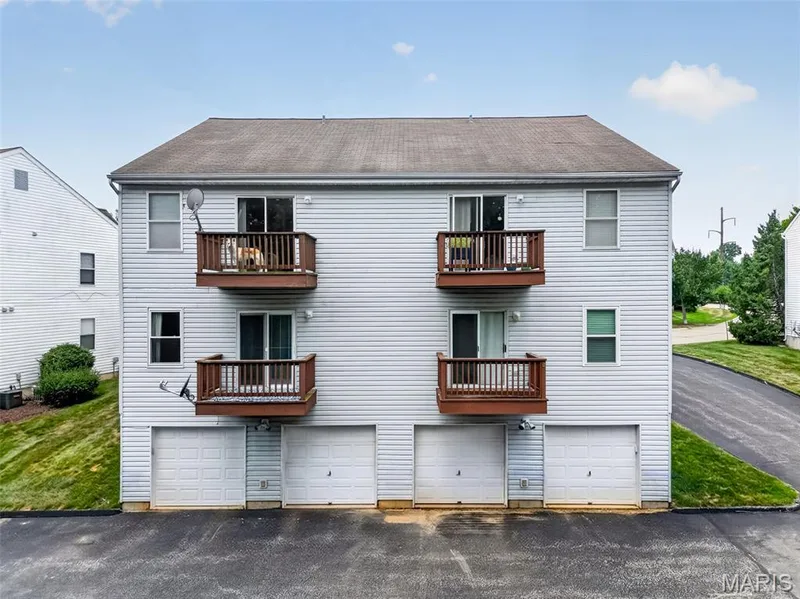 Left bottom deck and garage directly under belongs to this unit. — 101 Timber Creek Drive, O'Fallon, MO 63368