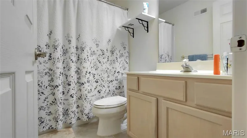 Lower Level full bath - Shower & Tub — 15234 Brightfield Manor Drive, Chesterfield, MO 63017