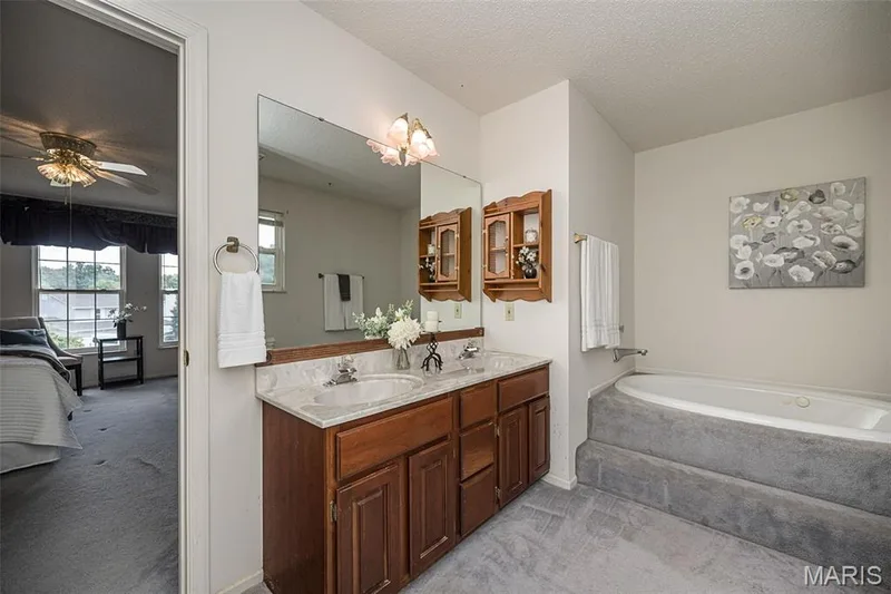 Primary Bathroom View 3 — 14 Ludwigs Oak Court, St Charles, MO 63303