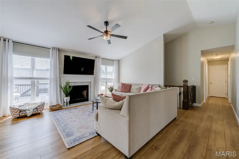 Open living room — 109 Emerald Isle Lane, Wentzville, MO 63385