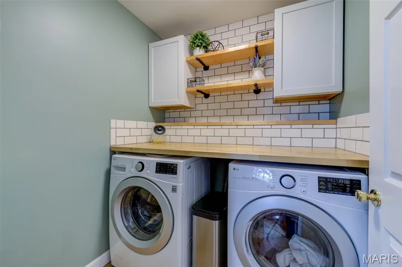Main-level laundry — 109 Emerald Isle Lane, Wentzville, MO 63385