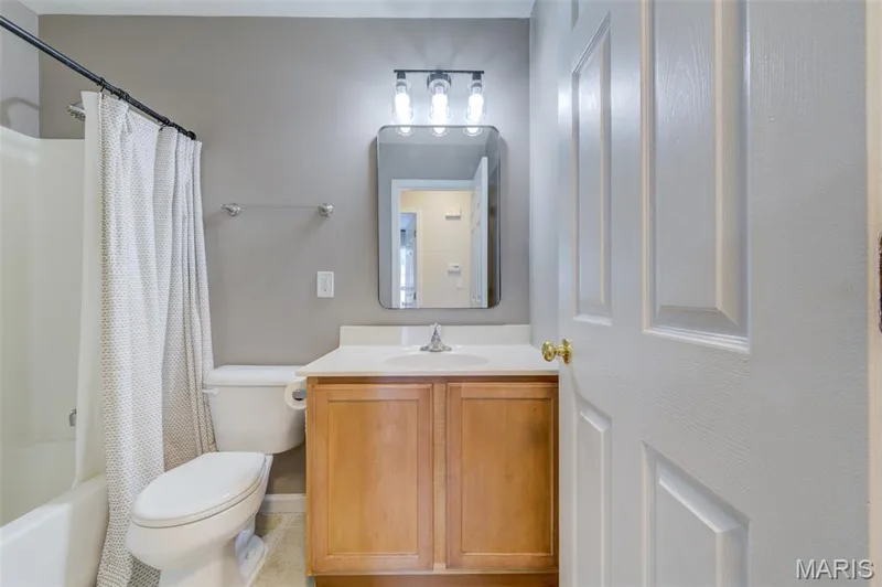 Hall bath — 109 Emerald Isle Lane, Wentzville, MO 63385