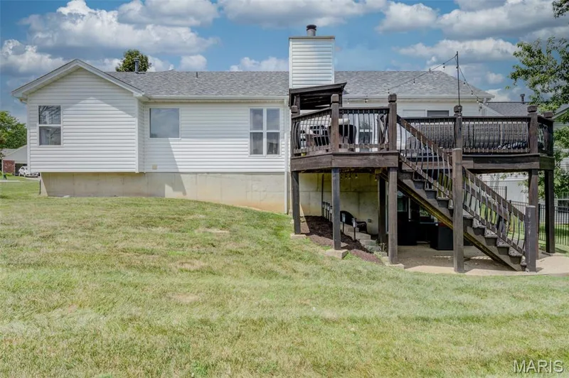 Backyard — 109 Emerald Isle Lane, Wentzville, MO 63385