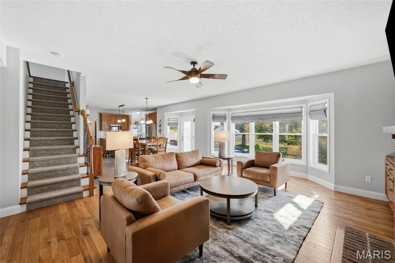 Bay window bringing in lots of natural light — 2 Emmons Court #1294, O'Fallon, MO 63368