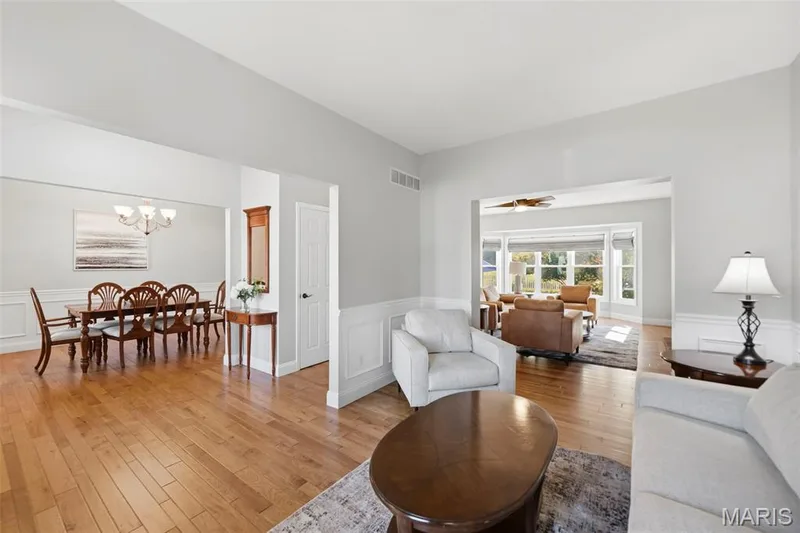 Hardwood flooring and wainscoting — 2 Emmons Court #1294, O'Fallon, MO 63368