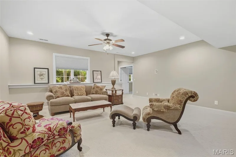 Lower Level family room — 1931 Chesterfield Ridge Circle, Chesterfield, MO 63017