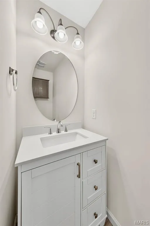 Main Floor Half Bath — 108 Tiber Way, St Charles, MO 63301