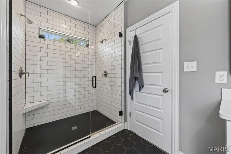 Custom Tile Shower in the Primary Bath — 517 Stonewolf Creek Drive, Wentzville, MO 63385