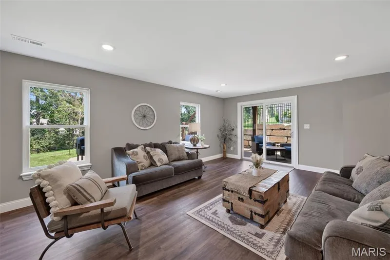 Walkout in the Finished Lower Level — 517 Stonewolf Creek Drive, Wentzville, MO 63385