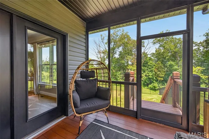 Screened In Deck Off the Breakfast Room — 517 Stonewolf Creek Drive, Wentzville, MO 63385