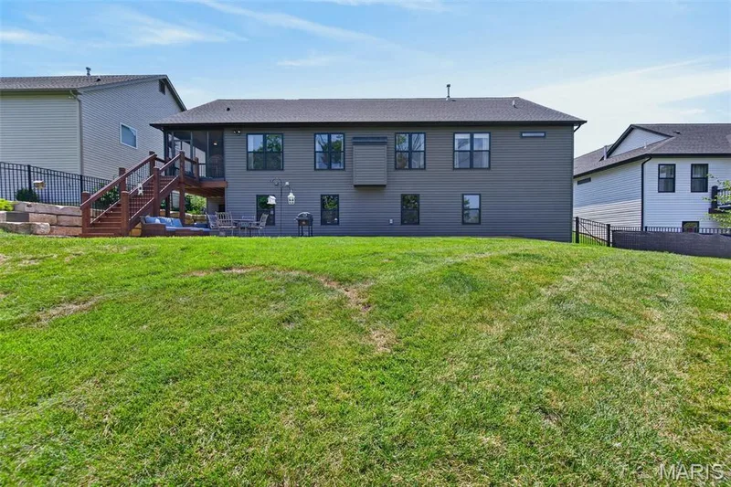 Back of the Home — 517 Stonewolf Creek Drive, Wentzville, MO 63385