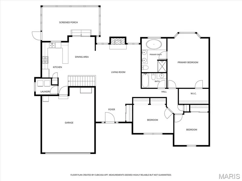 Floorplan — 3005 Cedarshade Court, St Peters, MO 63376