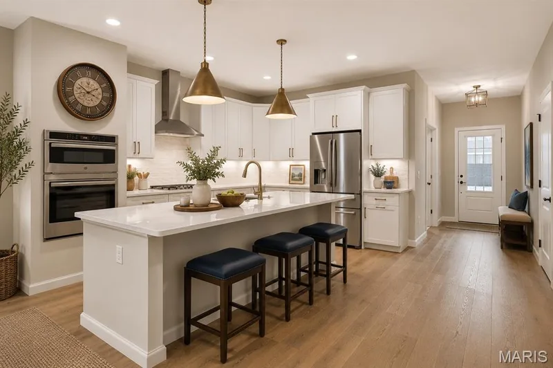 Refrigerator stays — 204 Randlin Drive, Lake St. Louis, MO 63367