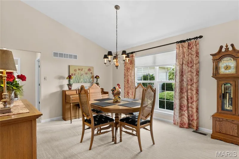View of dining room from foyer — 8 Autumn Grove Court, O'Fallon, MO 63366
