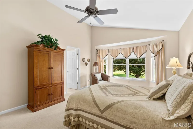 Another view of primary bedroom — 8 Autumn Grove Court, O'Fallon, MO 63366