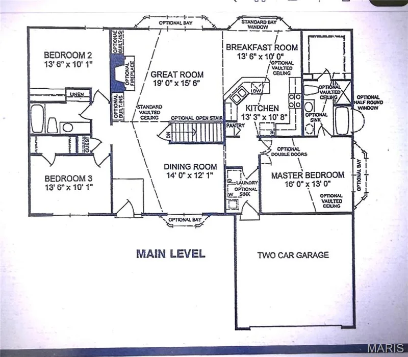 Open, split bedroom ranch with open staircase to lower level — 8 Autumn Grove Court, O'Fallon, MO 63366