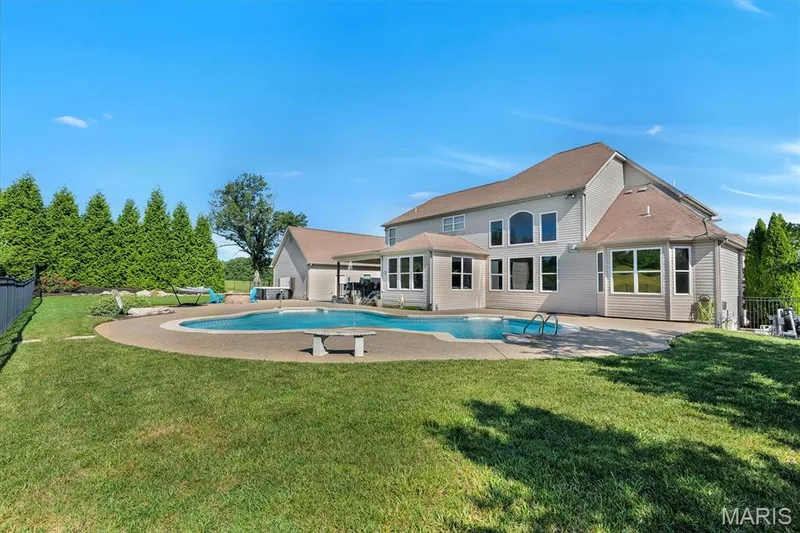 Pool and privacy — 11090 Stonebridge Lane, Wentzville, MO 63385
