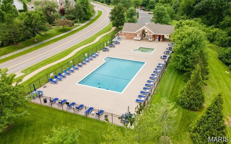 neighborhood pool — 11 Orchard Trace Lane, Wildwood, MO 63040