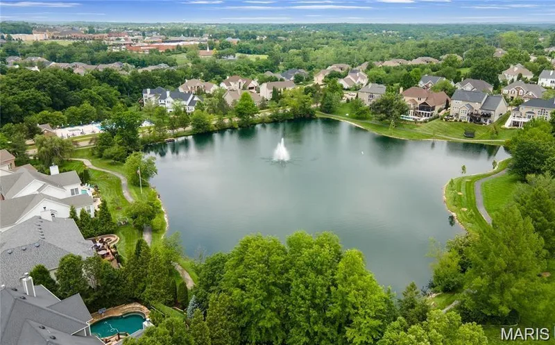 neighborhood lake — 11 Orchard Trace Lane, Wildwood, MO 63040