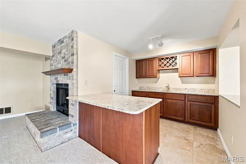 Lower level Wet Bar — 752 Hawk Run Drive, O'Fallon, MO 63368