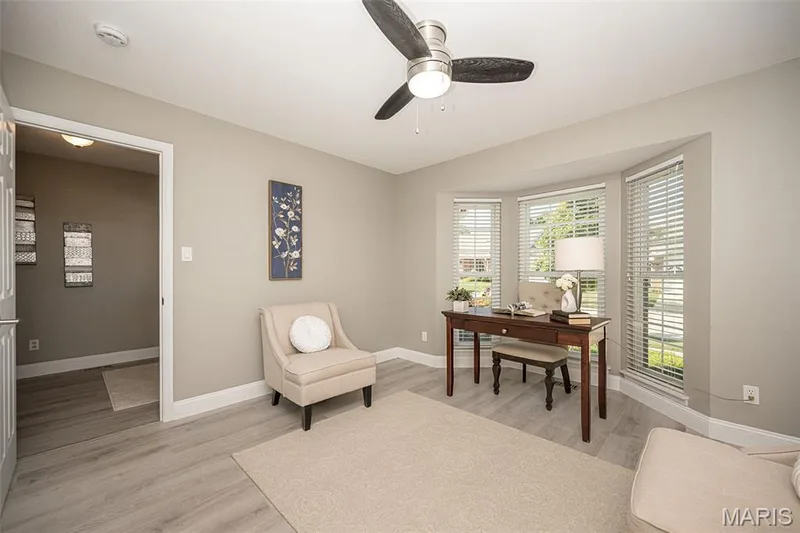 Bedroom #2 located on the main floor. — 842 Braefield Court, Chesterfield, MO 63017
