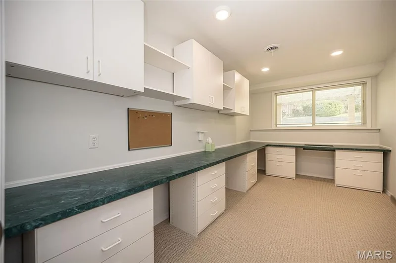 Fantastic additional room in the lower level....4th bedroom?  Craft room?  Office?. — 842 Braefield Court, Chesterfield, MO 63017