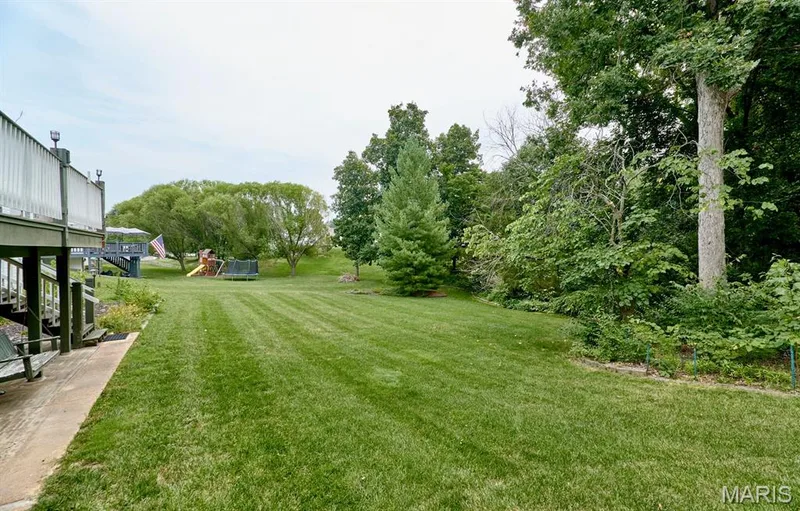 fantastic back yard — 1516 Hibernation Hollow, Wentzville, MO 63385
