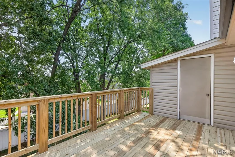 Deck and Storage Closet- Deck is new in 2026 — 1044 Sugar Creek Court #5, St Peters, MO 63376