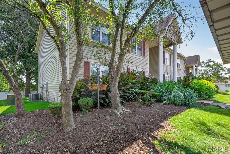 Side Elevation with Mature Trees — 1044 Sugar Creek Court #5, St Peters, MO 63376