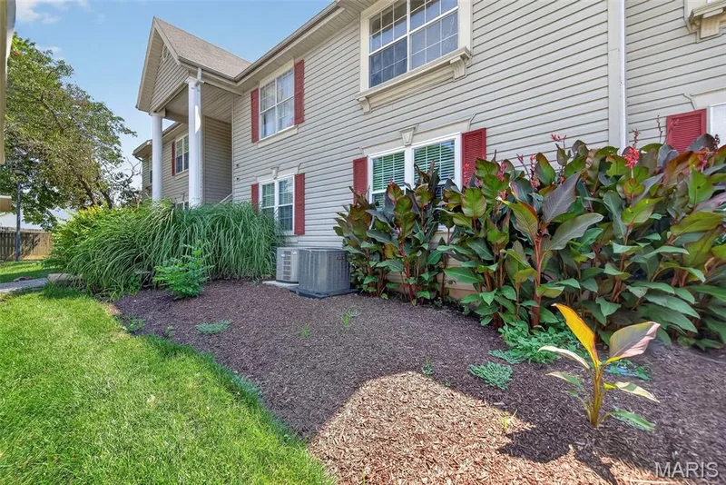Front Elevation with Mature Landscaping — 1044 Sugar Creek Court #5, St Peters, MO 63376