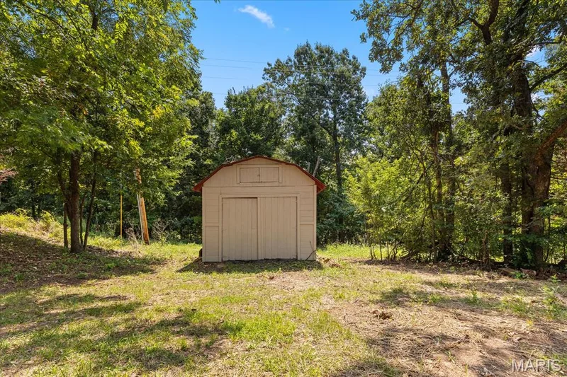 Shed in rear yard — 746 Schluersburg Road, Augusta, MO 63332