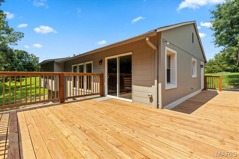New Deck rear and side of home — 746 Schluersburg Road, Augusta, MO 63332