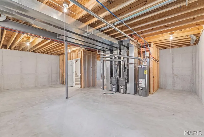Unfinished other than full bath, and ready for your styling desires! — 921 Molloy Drive, O'Fallon, MO 63366