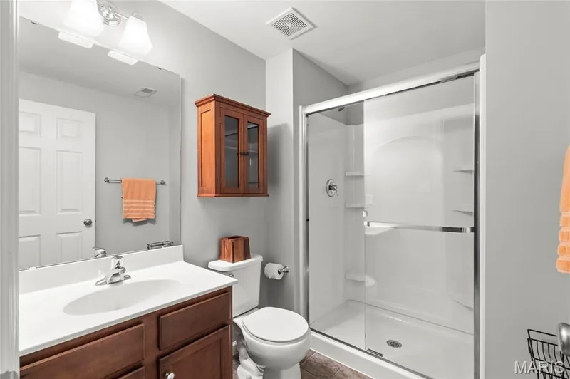 Finished full basement bathroom — 921 Molloy Drive, O'Fallon, MO 63366