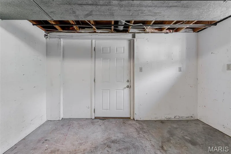 The walk out door is a single door - BUT - it could be removed and a sliding door or nice french door could be insterted. — 3357 Glendale Avenue, St Charles, MO 63301