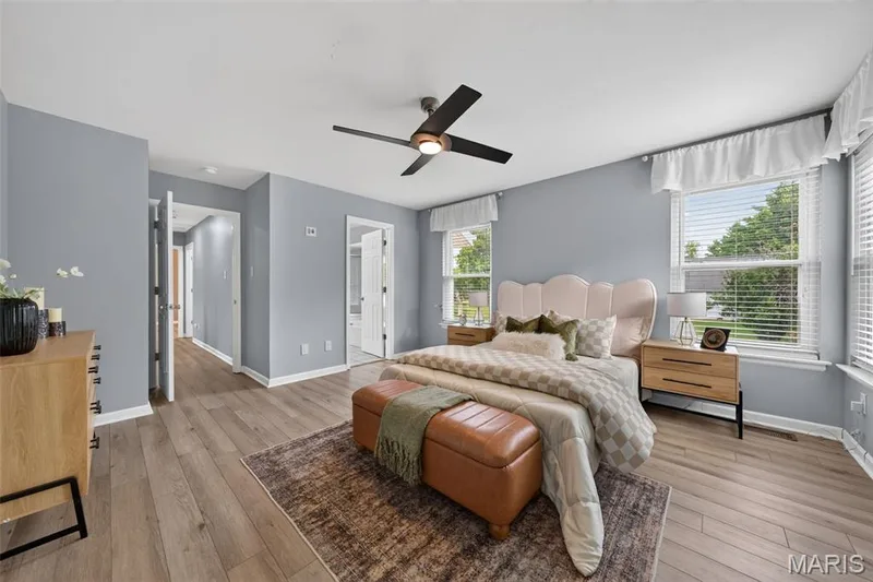 Bright and spacious primary suite. — 1016 Lafayette Place, Lake St. Louis, MO 63367