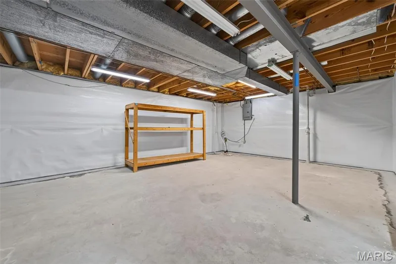 Preemptive basement waterproofing and finishing prep have already been completed, providing added value and a head start on future basement expansion. — 1016 Lafayette Place, Lake St. Louis, MO 63367