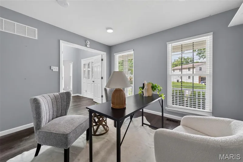 Private office with French double doors. — 1016 Lafayette Place, Lake St. Louis, MO 63367