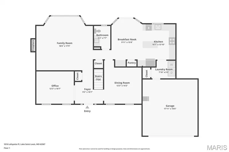 Main Floor — 1016 Lafayette Place, Lake St. Louis, MO 63367