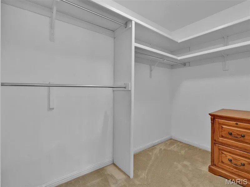 But two wonderful walk in closets in the primary bedroom! — 208 Ambridge Court #206, Chesterfield, MO 63017