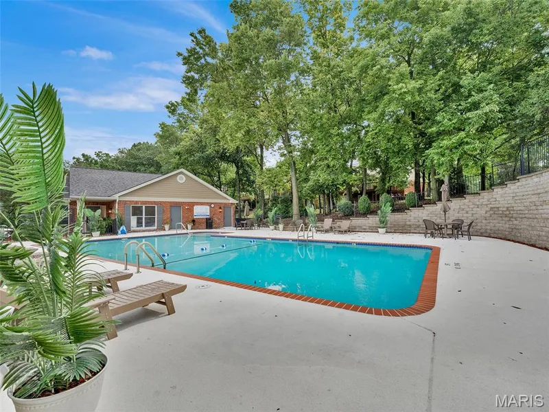Ahhhhhhh.  Wouldn't this be amazing during the dog days of summer? — 208 Ambridge Court #206, Chesterfield, MO 63017
