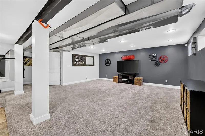 Finished basement rec room — 236 Victoria Park Avenue, Wentzville, MO 63385