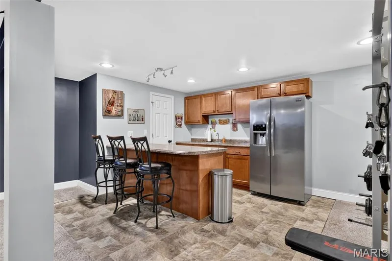 Finished basement bar area — 236 Victoria Park Avenue, Wentzville, MO 63385